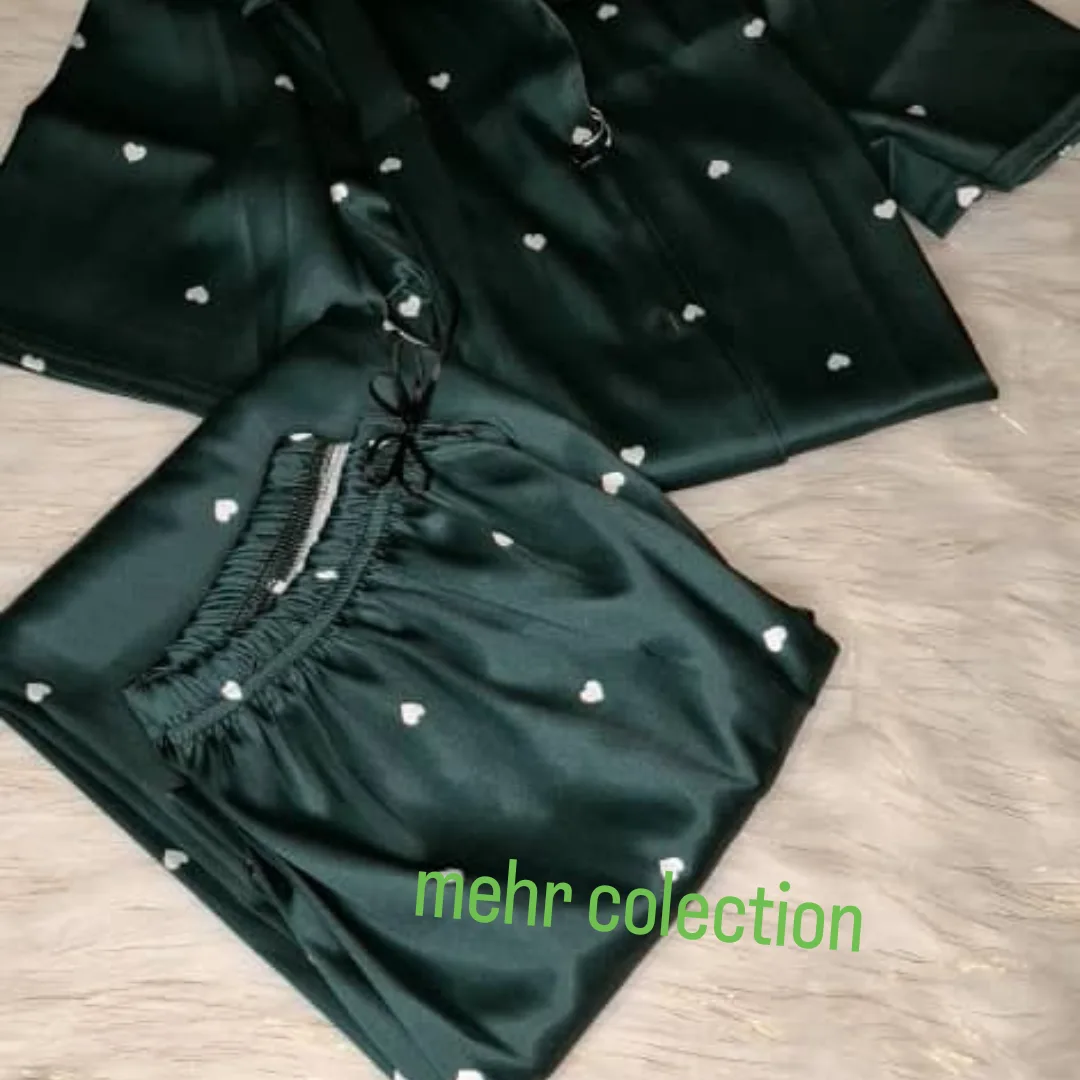 ست لباس خواب ساتن سایز ۴۶